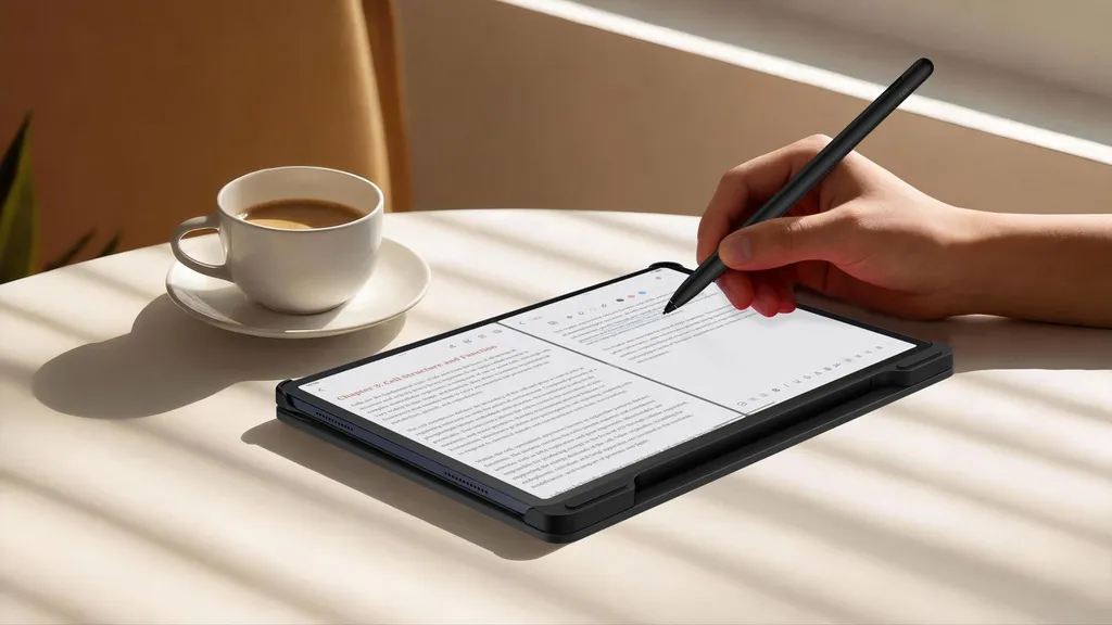 TCL TAB A1 PLUS Space Blue with Flip Case + T-Pen - immagine 43