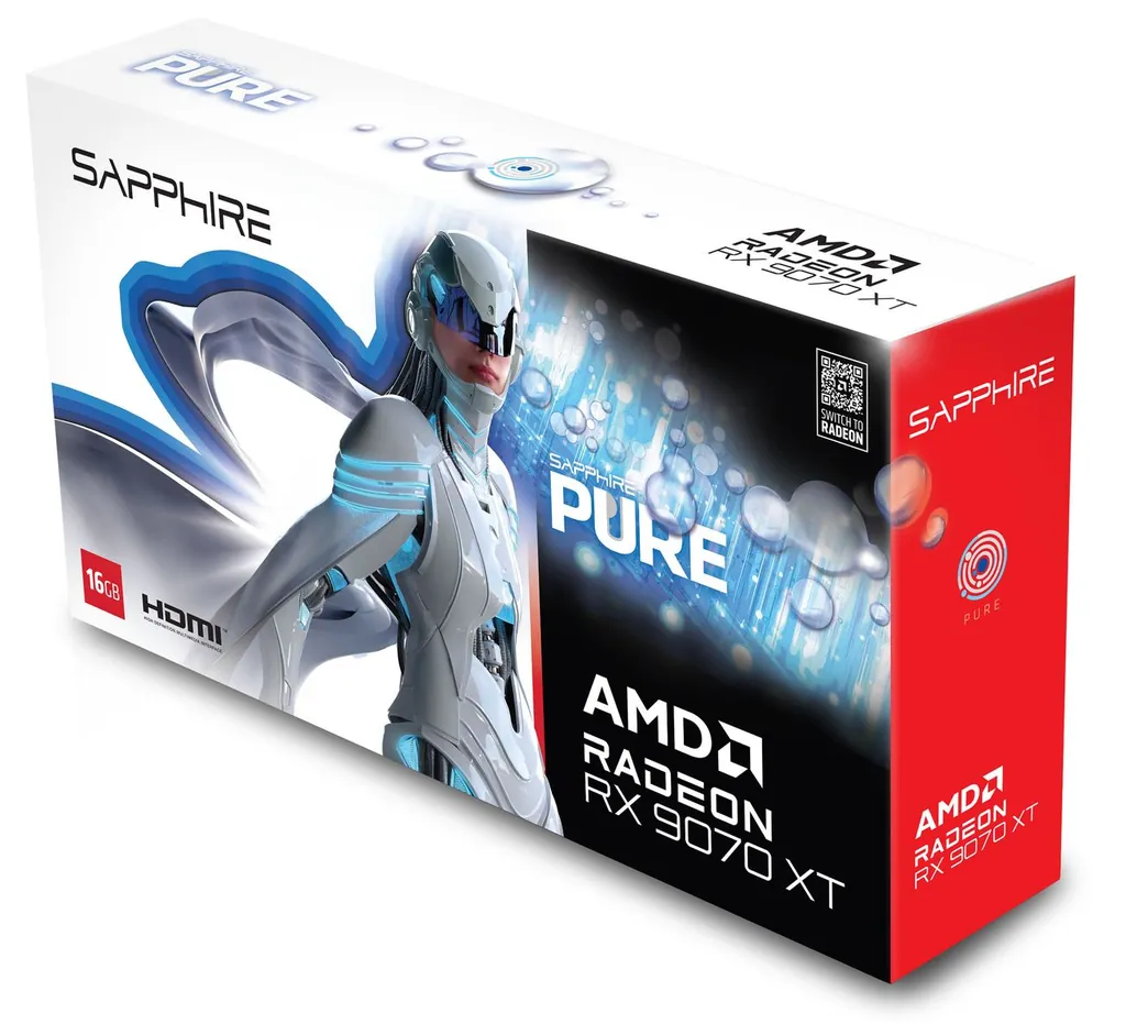 PURE AMD RADEON RX 9070 XT GAMING OC 16GB - immagine 6