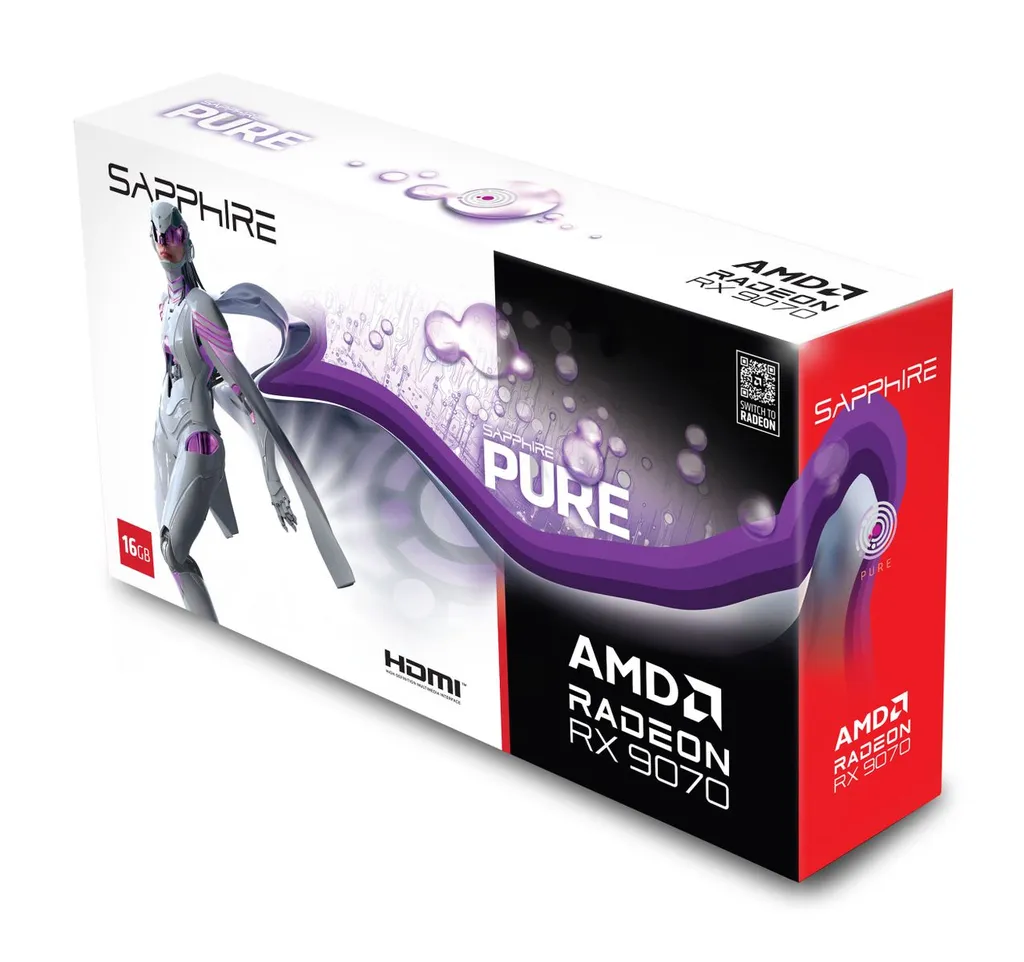 PURE AMD RADEON RX 9070 GAMING OC 16GB - immagine 6