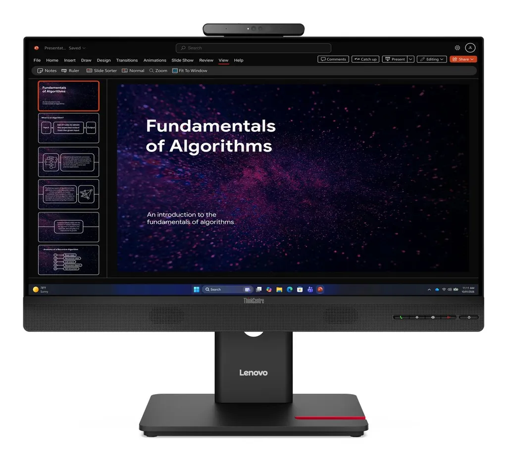 TS THINKVISION TINY-IN-ONE 23.8 FHD IPS CAMERA+SPE - immagine 3