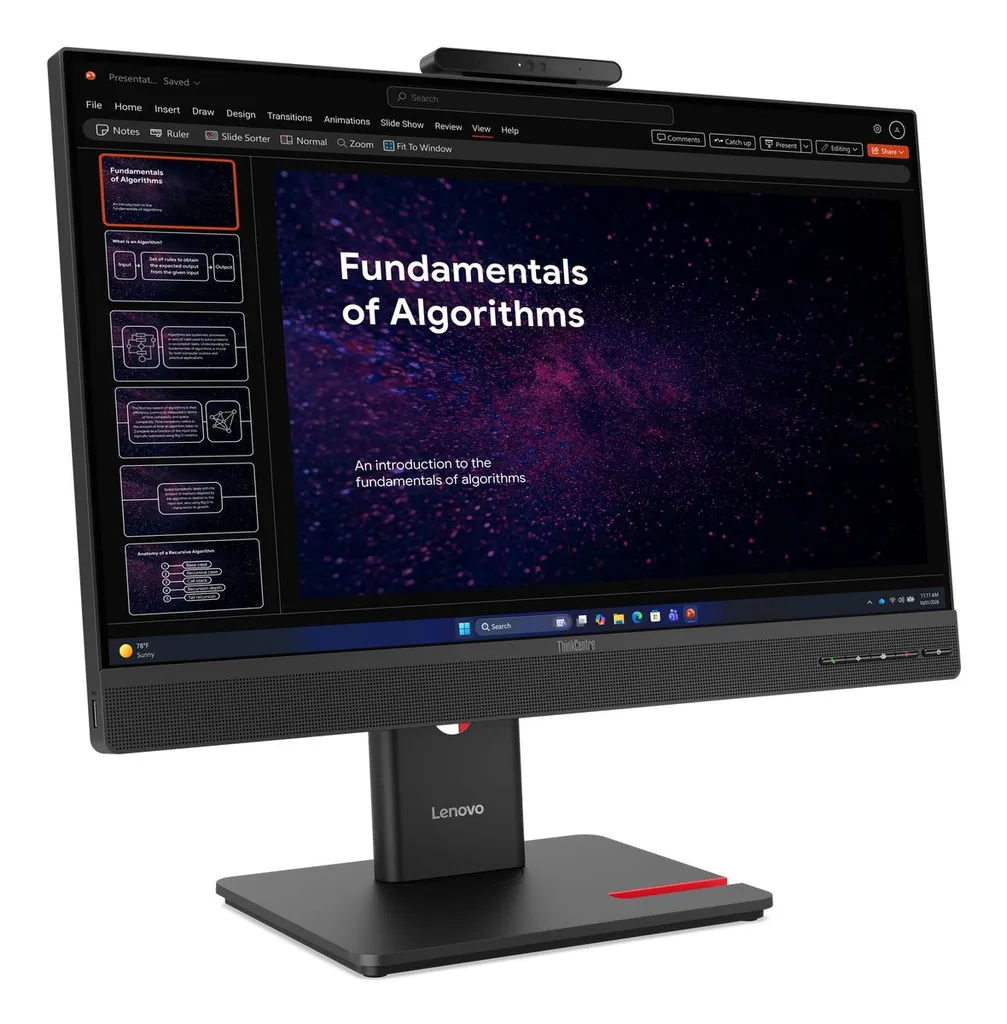 TS THINKVISION TINY-IN-ONE 23.8 FHD IPS CAMERA+SPE - immagine 4