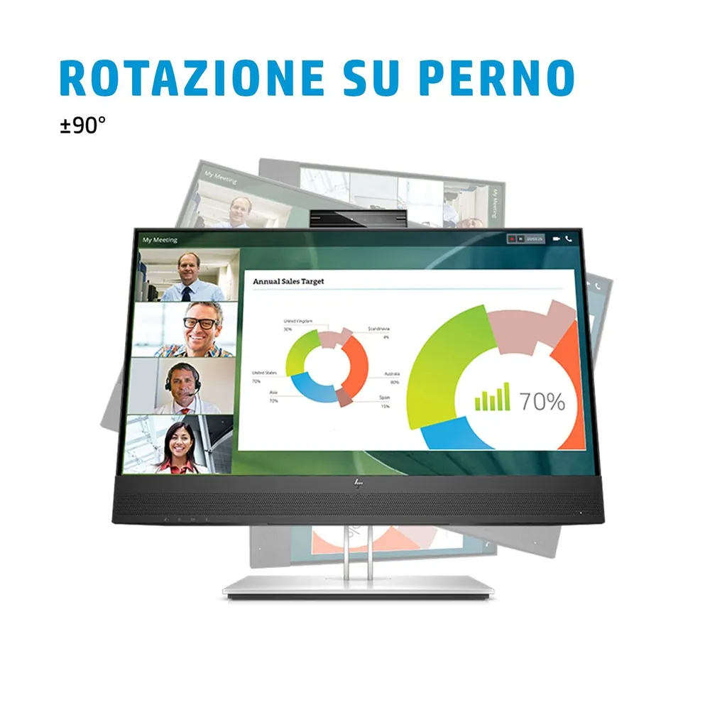 HP E24MV G4 CONF FHD 23.8 1920X1080 3YWOFF - immagine 11
