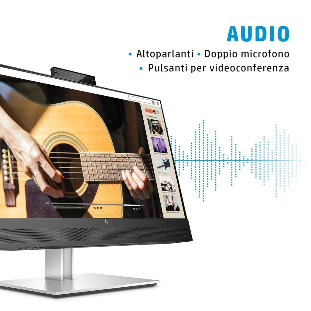 HP E24MV G4 CONF FHD 23.8 1920X1080 3YWOFF - immagine 14