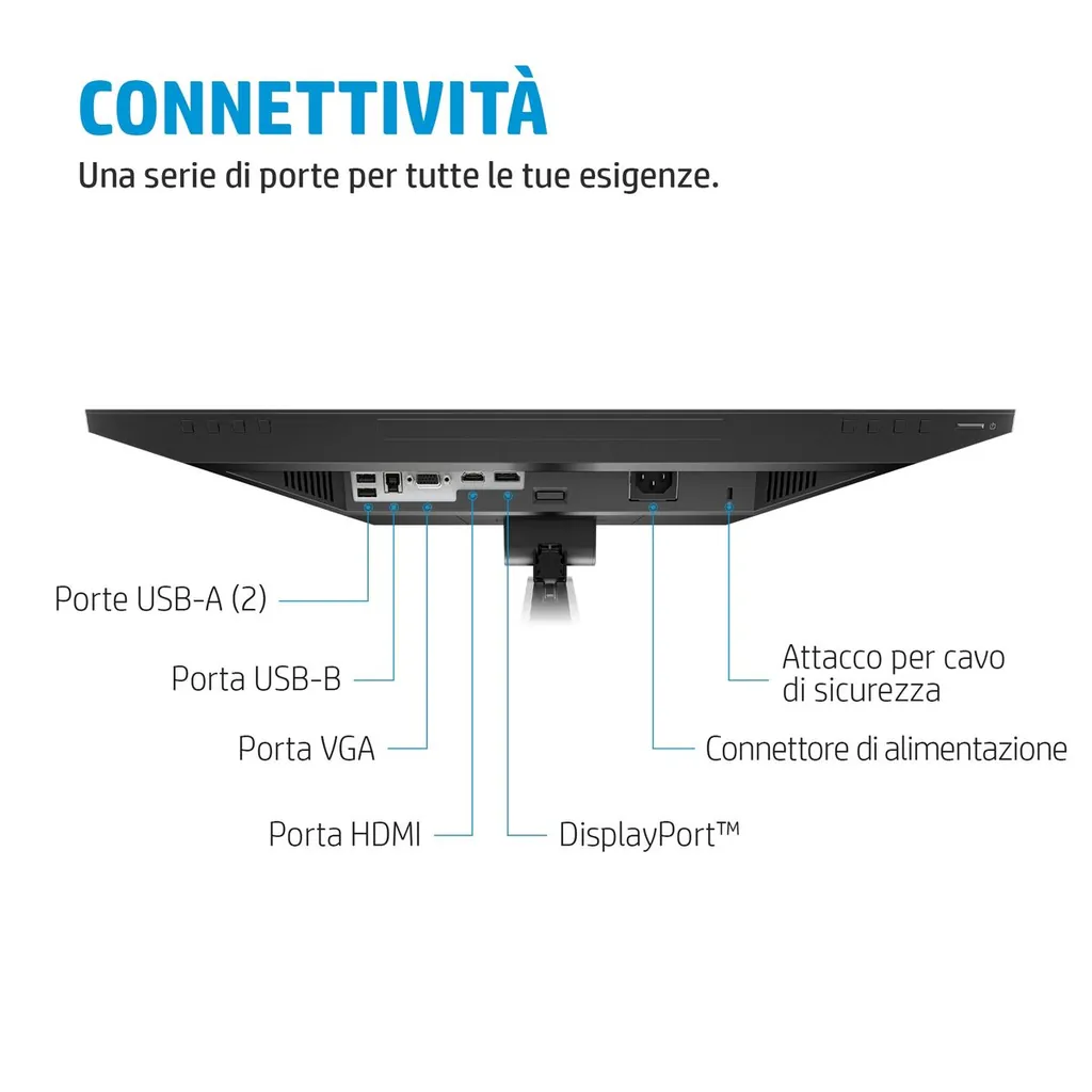 HP E24MV G4 CONF FHD 23.8 1920X1080 3YWOFF - immagine 8