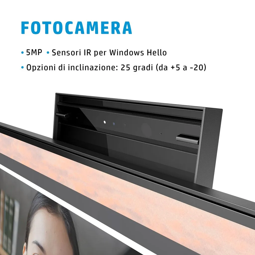 HP E24MV G4 CONF FHD 23.8 1920X1080 3YWOFF - immagine 9