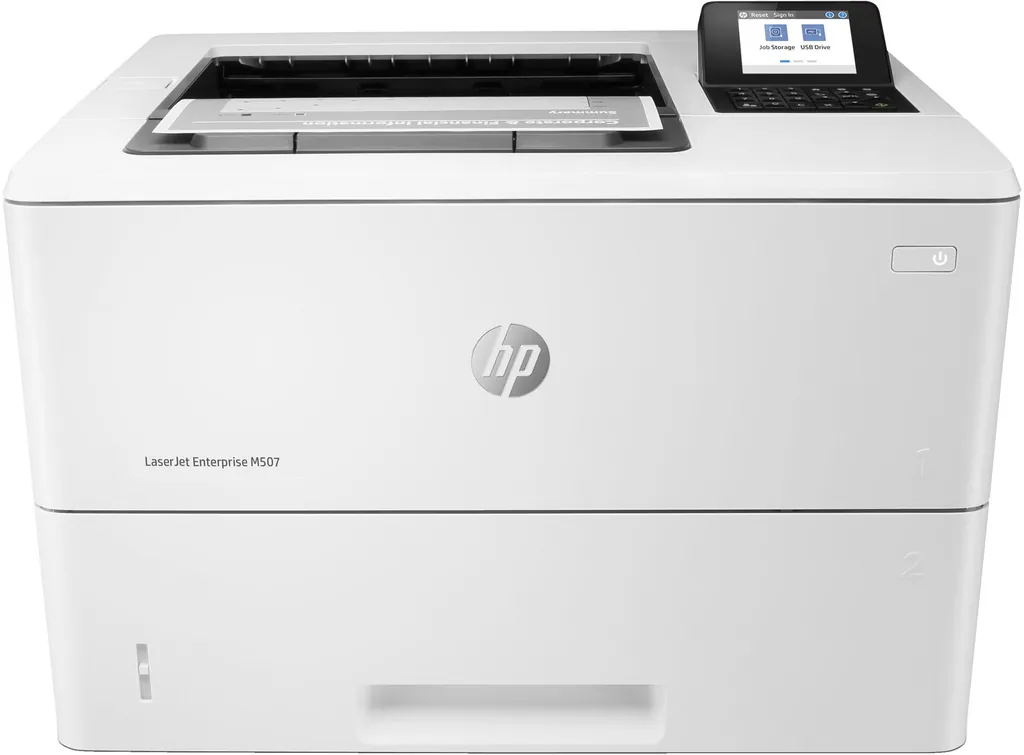 HP LJ ENT M507DN 45PPM ETH USB F/R 1YW