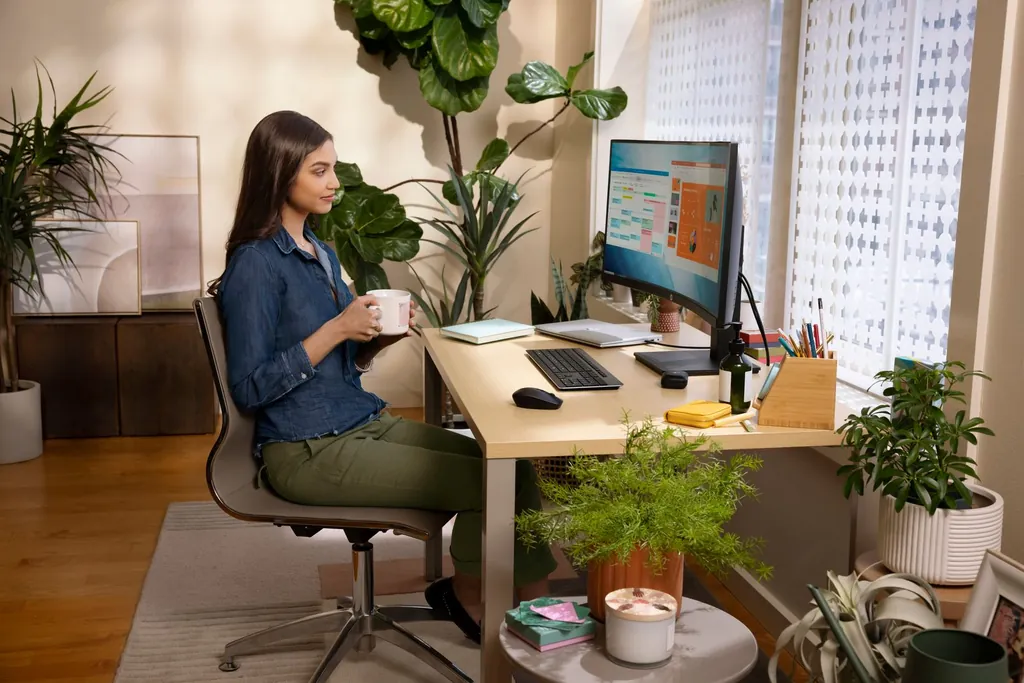 HP P34HC G4 WQHD USB-C CURV 34 3440X1440 3YW - immagine 8
