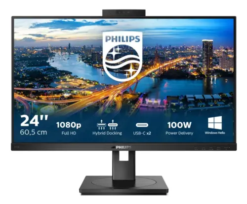 23,8  USB-C DOCKING MONITOR,IPS1920X1080 WEBCAM