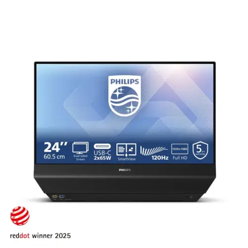 23,8 doppio schermo 16:9 IPS 1920x1080 120Hz
