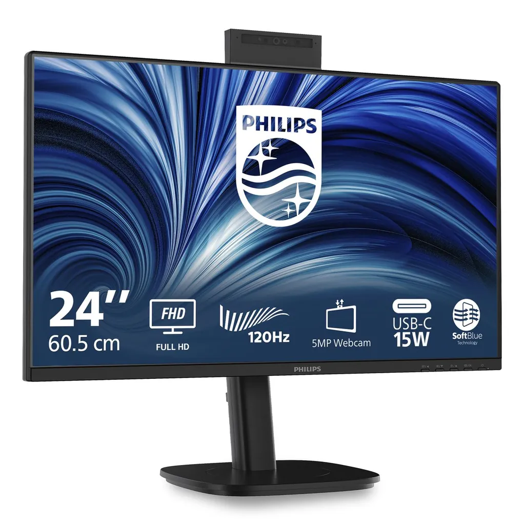 23,8 16:9 IPS 1920x1080 120Hz vga hdmi dp hub usb - immagine 2