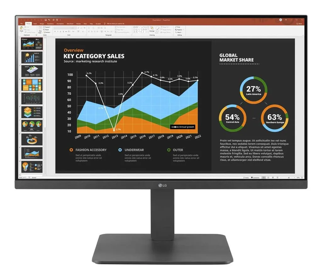 23,8 IPS BORDERLESS - WEBCAM FHD - immagine 2