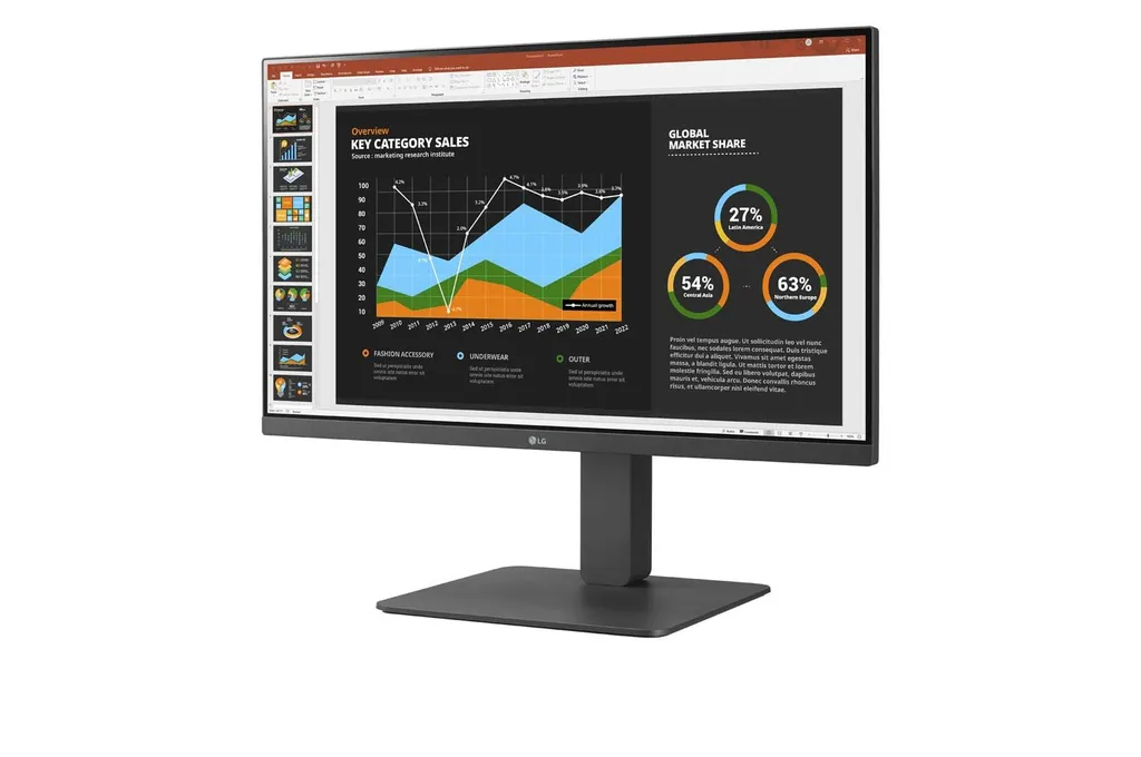 23,8 IPS BORDERLESS - WEBCAM FHD - immagine 4