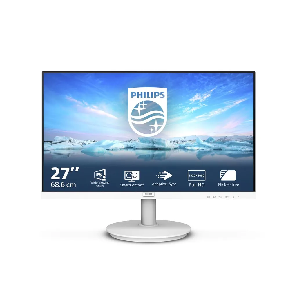 27 BIANCO IPS 1920 X 1080 VGA HDMI - immagine 3