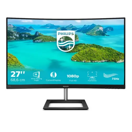 27  CURVO GAMING HDMI, DISPLAY PORT, VGA MULTIMED