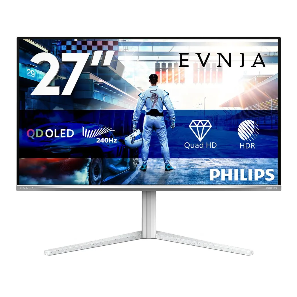 27 16:9 QD-OLED 2560x1440 240Hz pivot hdmi dp usb