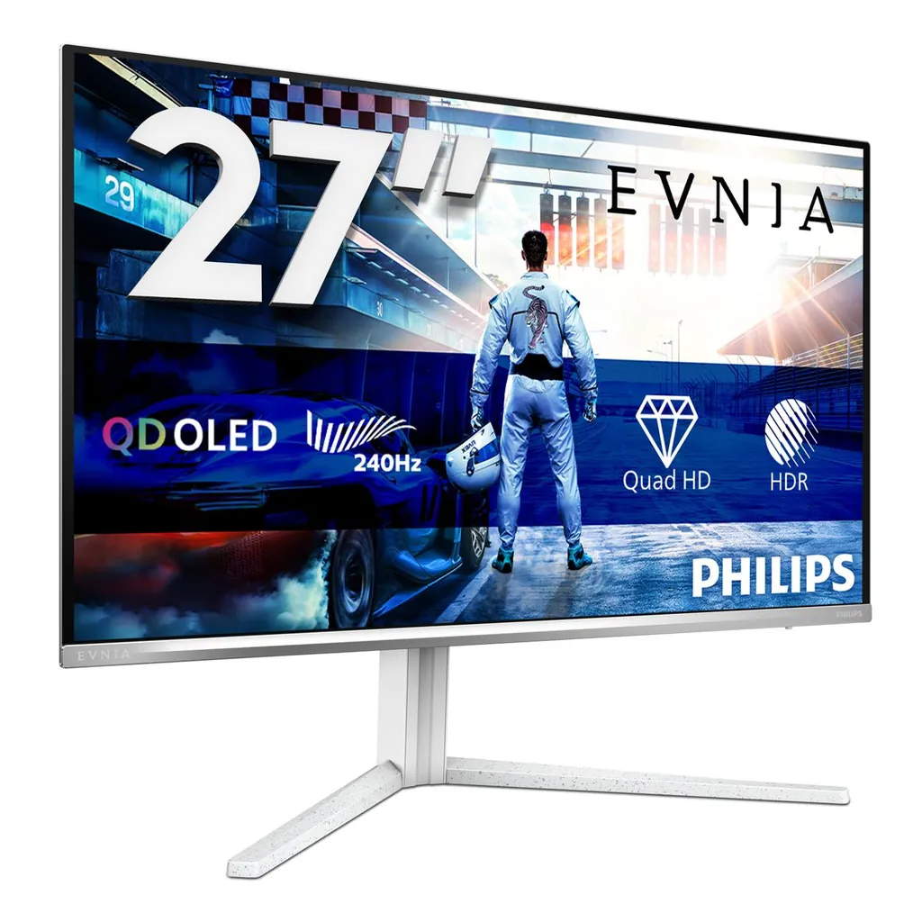 27 16:9 QD-OLED 2560x1440 240Hz pivot hdmi dp usb - immagine 2