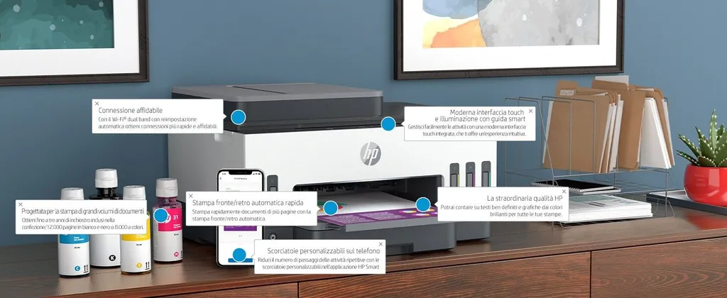 SMART TANK 7605 MFP FAX 15/9PPM ETH WIFI FR ADF - immagine 35