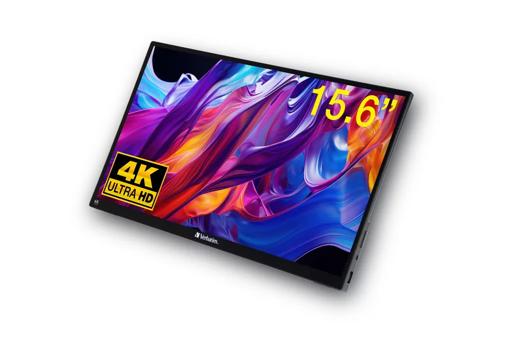 VERBATIM MONITOR PORTATILE TOUCH 15.6 4K ULTRA HD