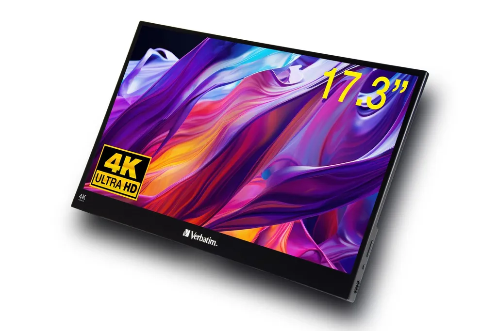 VERBATIM MONITOR PORTATILE TOUCH 17.4 4K ULTRA HD
