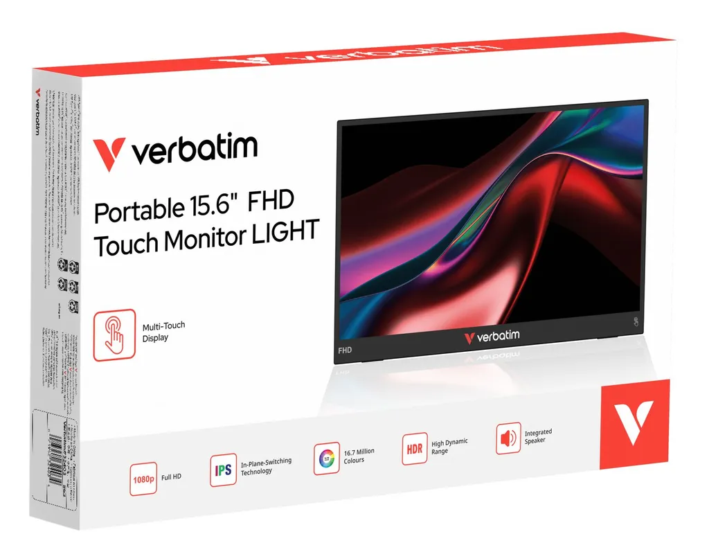 PORTABLE 15.6 FHD TOUCH MONITOR LIGHT - immagine 6