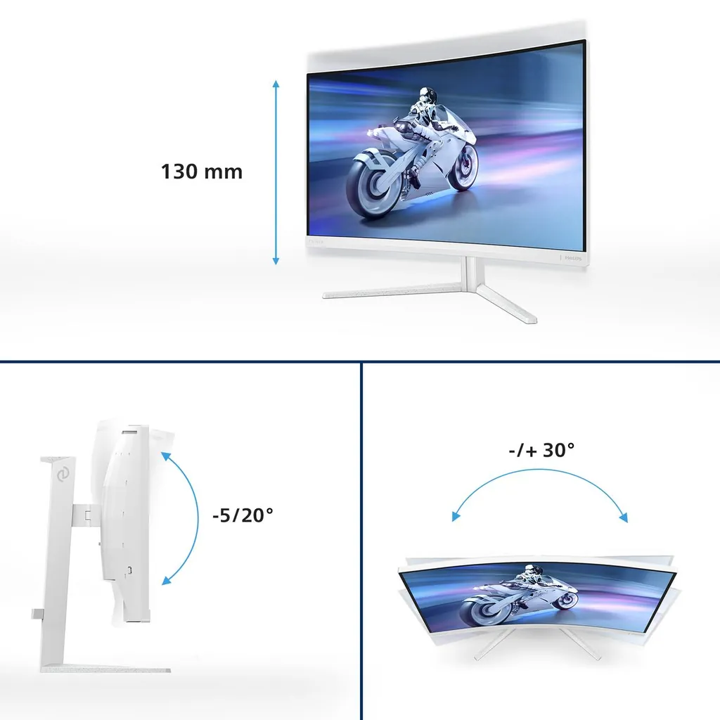 31,5 16:9 FAST VA WLED 2560X1440 180HZ HDMI DP - immagine 3
