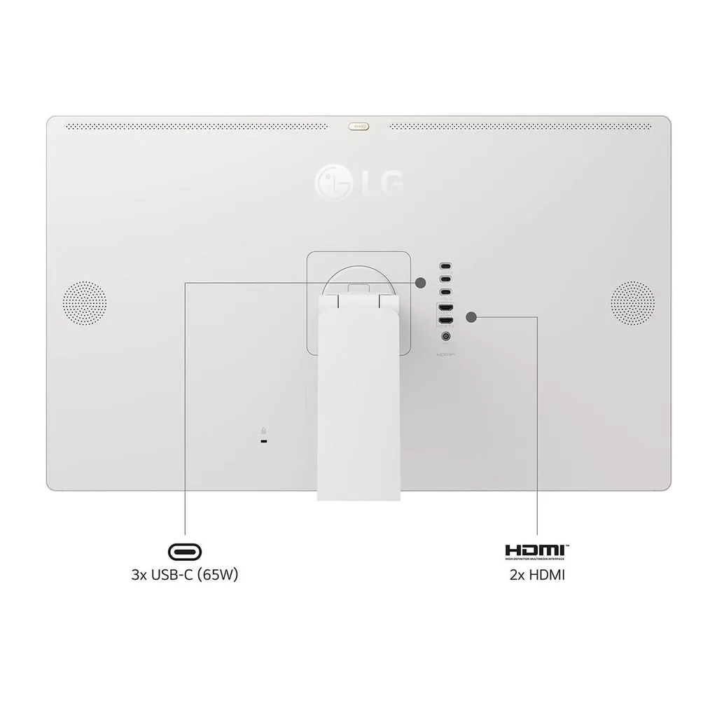 LG SWING 31,5 4k 16:9 IPS TOUCH base con rotelle - immagine 11