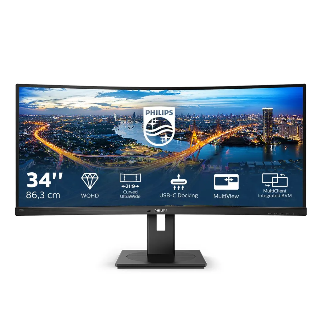 34 21 9 CURVED GAMING USB-C 3440*1440, VA 300CD/M