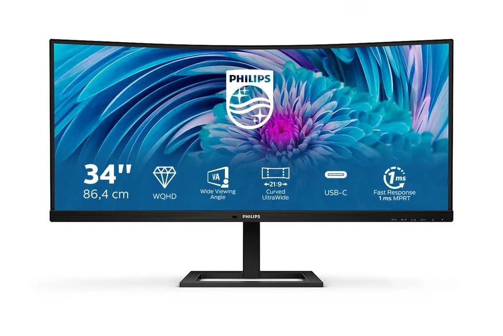34 21:9 CURVO 3440*1440 USB-C, DISPLAYPORT, HDMI - immagine 2