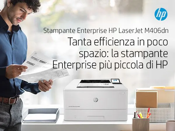 HP LJ ENT M406DN 40PPM ETH USB F/R 1YW - immagine 72