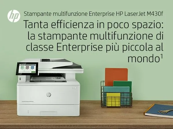 HP LJ ENT MFP M430F FAX 40PPM F/R ETH USB 1YW - immagine 37