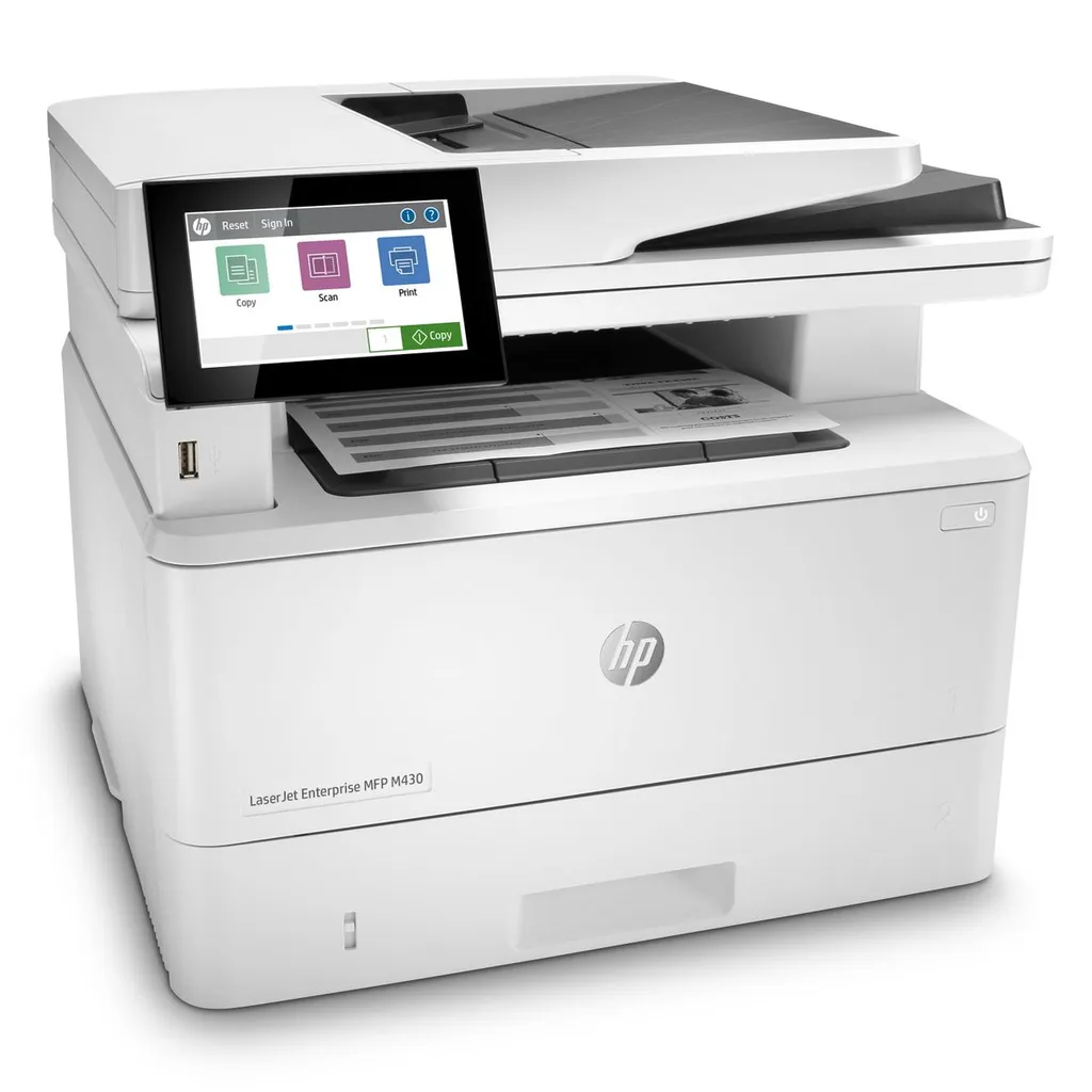 HP LJ ENT MFP M430F FAX 40PPM F/R ETH USB 1YW - immagine 4
