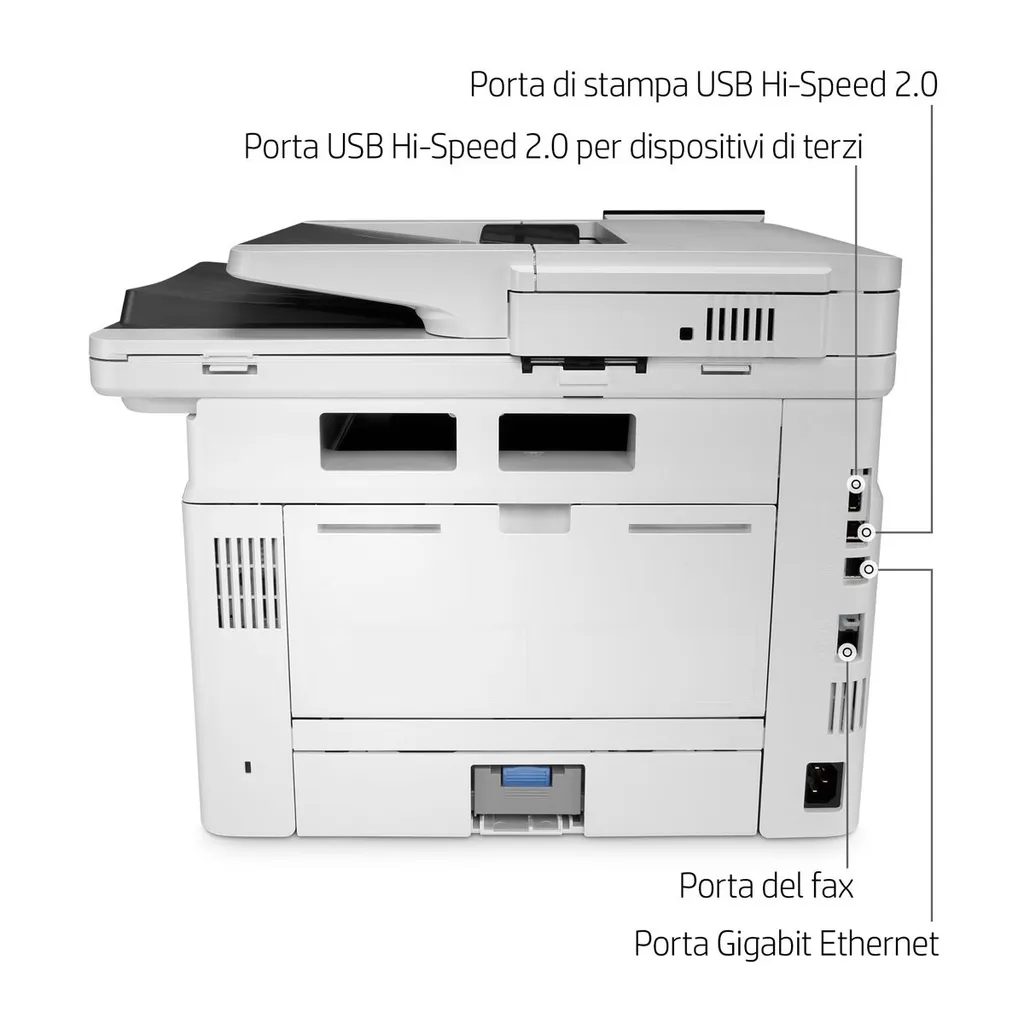 HP LJ ENT MFP M430F FAX 40PPM F/R ETH USB 1YW - immagine 46