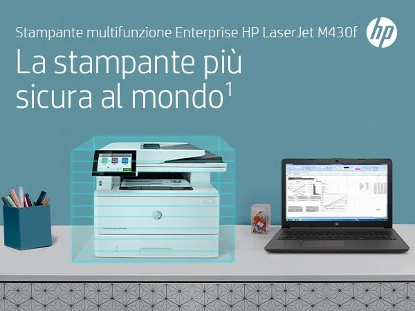 HP LJ ENT MFP M430F FAX 40PPM F/R ETH USB 1YW - immagine 82