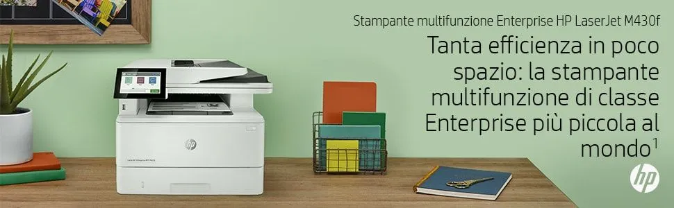 HP LJ ENT MFP M430F FAX 40PPM F/R ETH USB 1YW - immagine 87