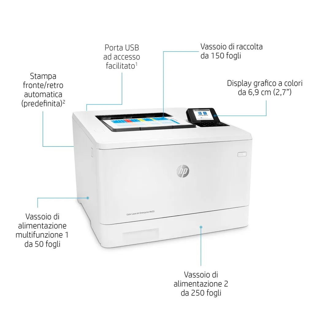 HP COLOR LJ ENT M455DN 27PPM ETH USB F/R 1YW - immagine 24