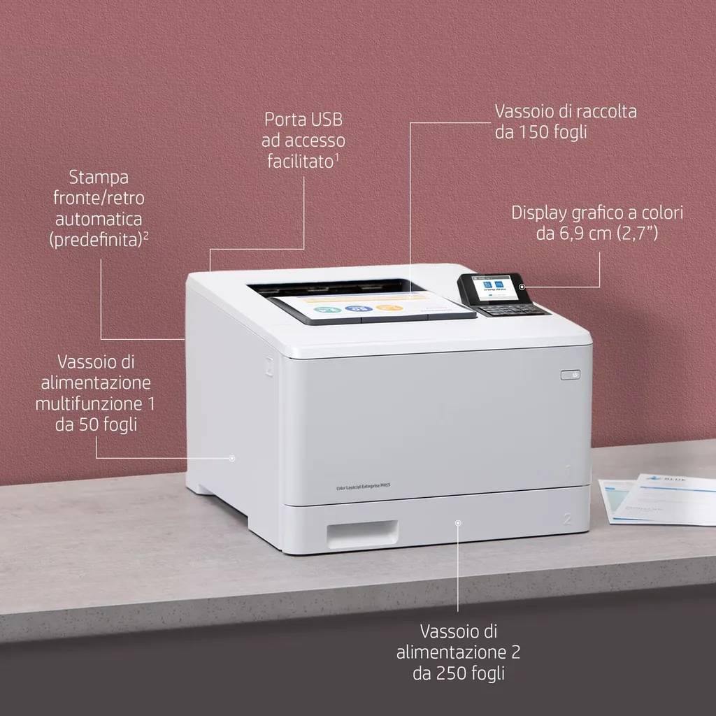 HP COLOR LJ ENT M455DN 27PPM ETH USB F/R 1YW - immagine 25