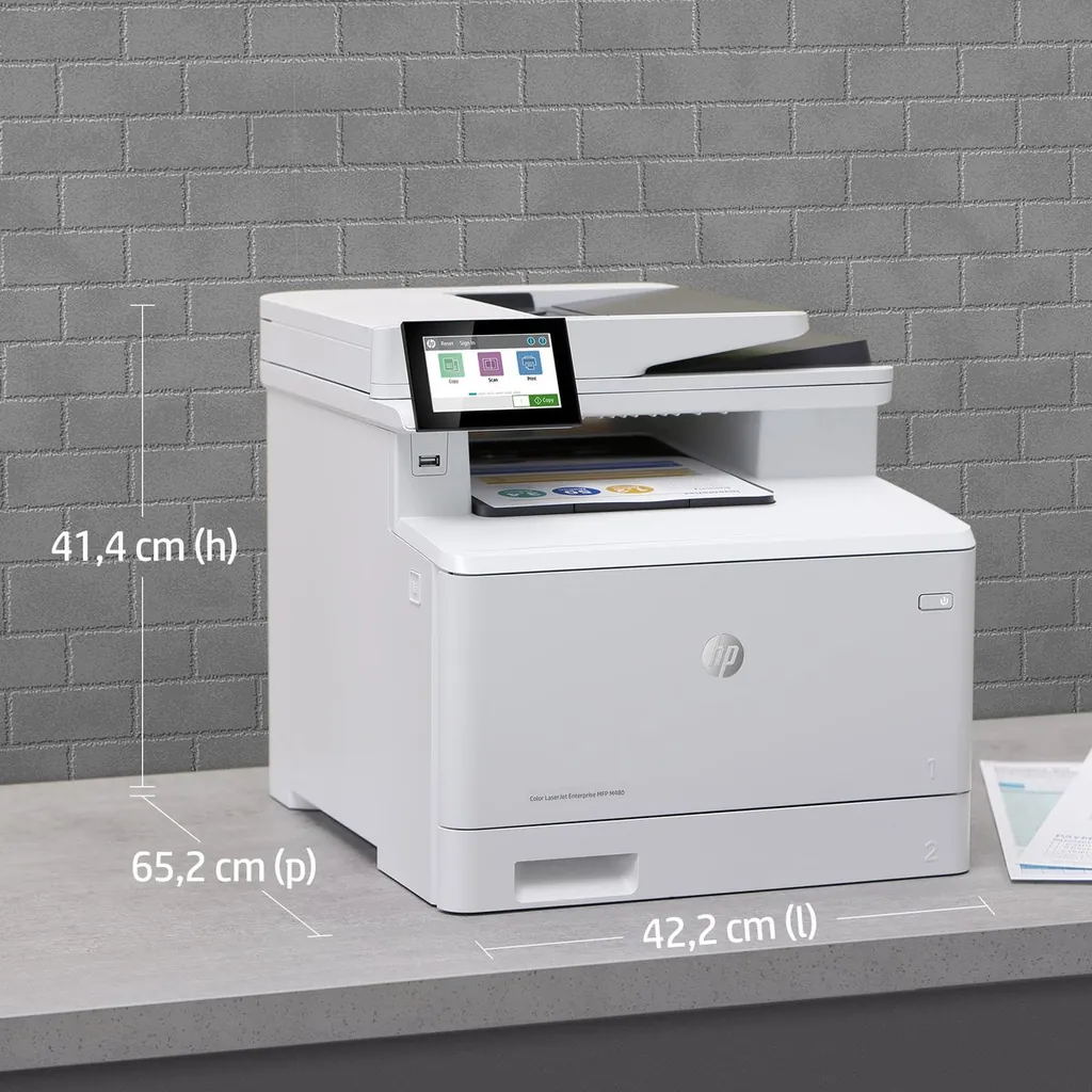 HP COL LJ ENT MFP FAX M480F 27PPM ETH ADF SCAN FR - immagine 34