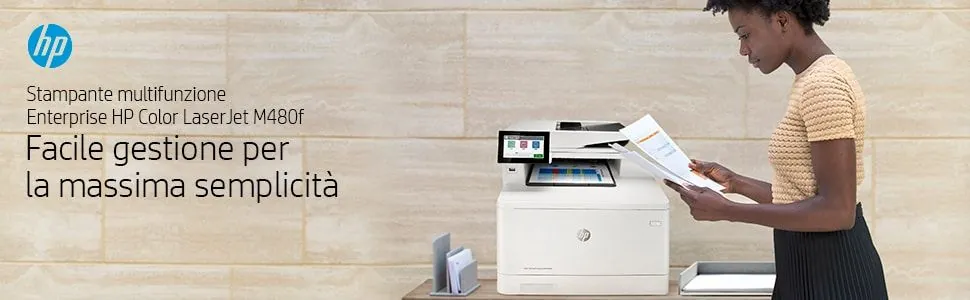 HP COL LJ ENT MFP FAX M480F 27PPM ETH ADF SCAN FR - immagine 37