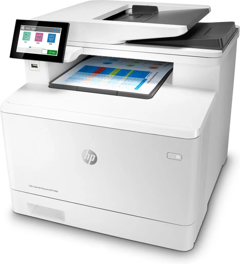 HP COL LJ ENT MFP FAX M480F 27PPM ETH ADF SCAN FR - immagine 4