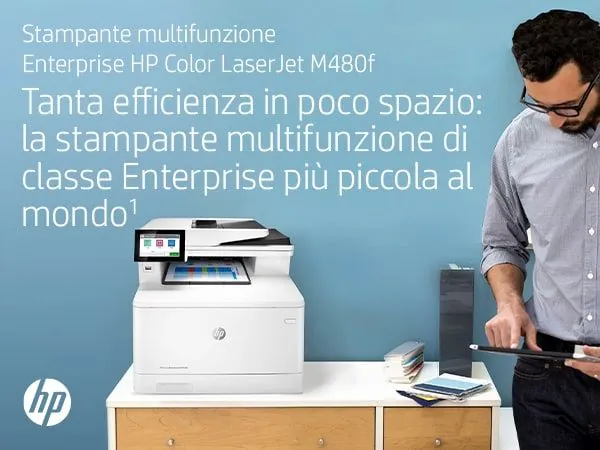 HP COL LJ ENT MFP FAX M480F 27PPM ETH ADF SCAN FR - immagine 46
