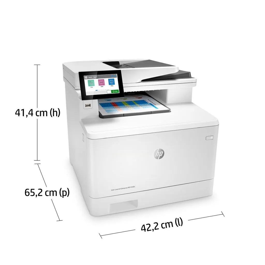 HP COL LJ ENT MFP FAX M480F 27PPM ETH ADF SCAN FR - immagine 59