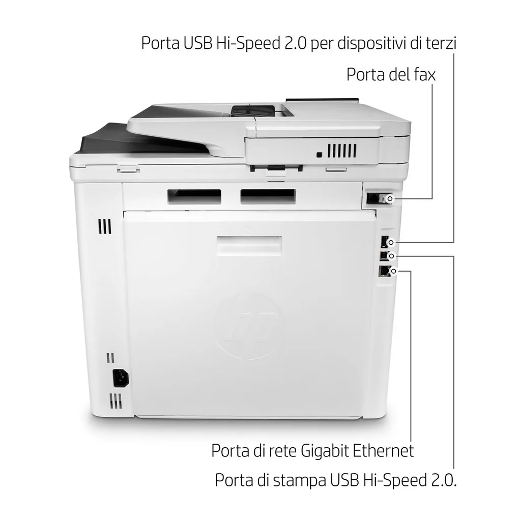HP COL LJ ENT MFP FAX M480F 27PPM ETH ADF SCAN FR - immagine 60