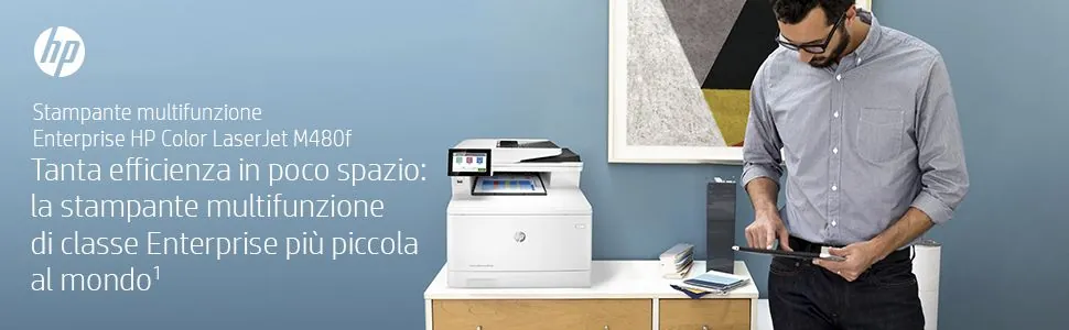 HP COL LJ ENT MFP FAX M480F 27PPM ETH ADF SCAN FR - immagine 72