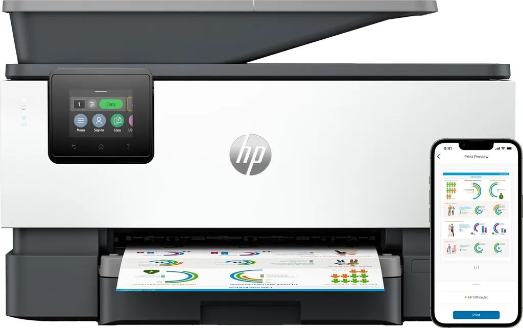 OJ PRO 9125E MFP FAX 22/18PPM ETH WIFI FR ADF
