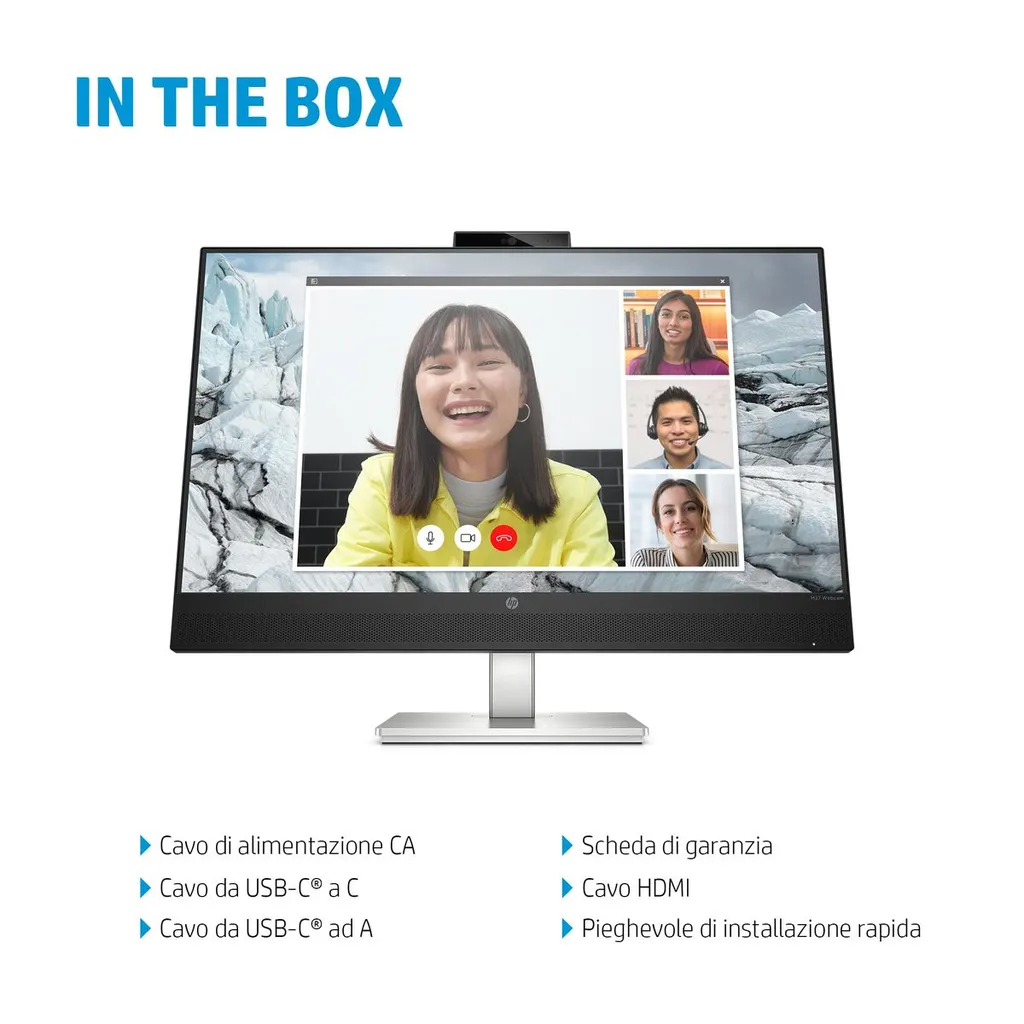HP E27M G4 USB-C CONF QHD 27 2560X1440 3YWOFF - immagine 12