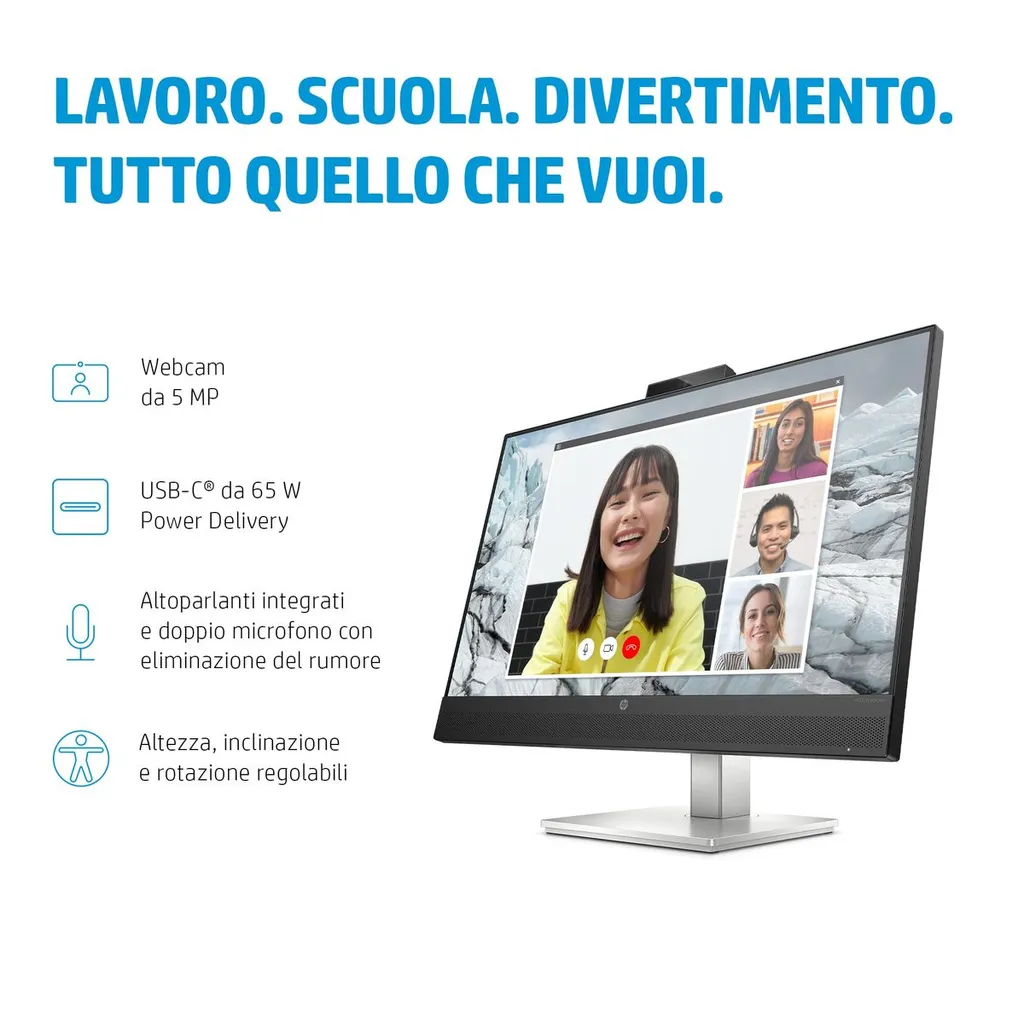 HP E27M G4 USB-C CONF QHD 27 2560X1440 3YWOFF - immagine 15