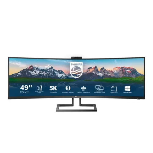 49  MONITOR CURVO FORMATO 32 9, RISOLUZIONE 5120