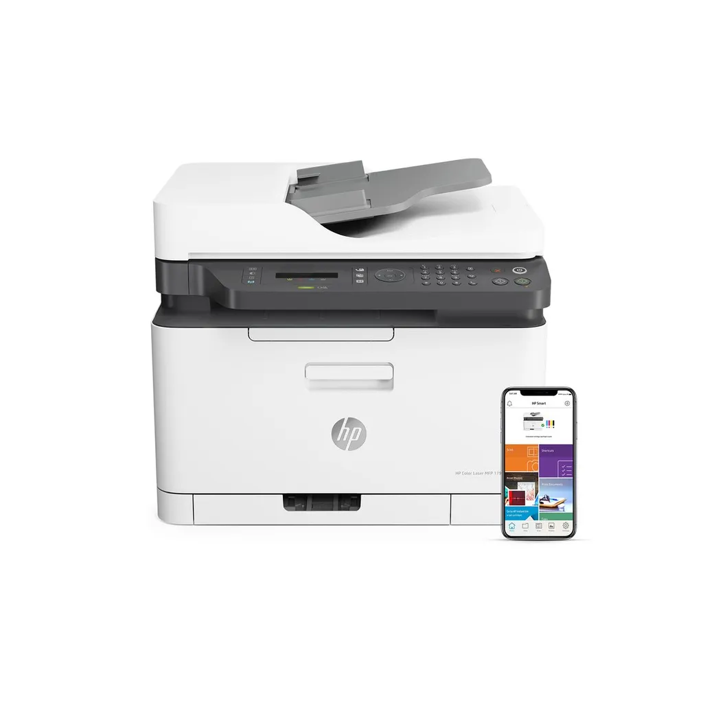 HP COL LASER MFP FAX 179FNW 19PPM ETH WIFI USB ADF - immagine 22