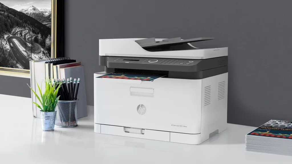 HP COL LASER MFP FAX 179FNW 19PPM ETH WIFI USB ADF - immagine 25