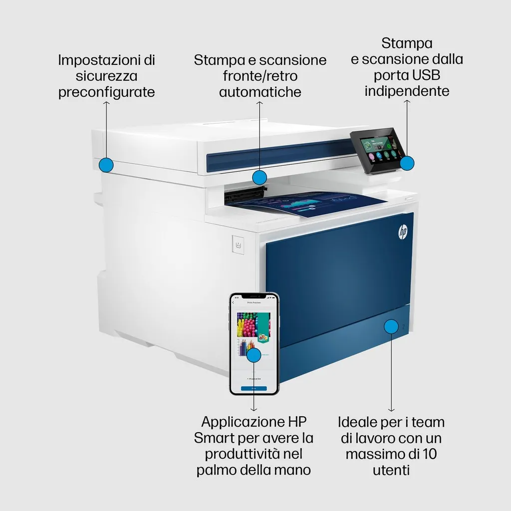 HP COL LJ PRO MFP FAX 4302FDW 33P ET/W ADF SCAN FR - immagine 12